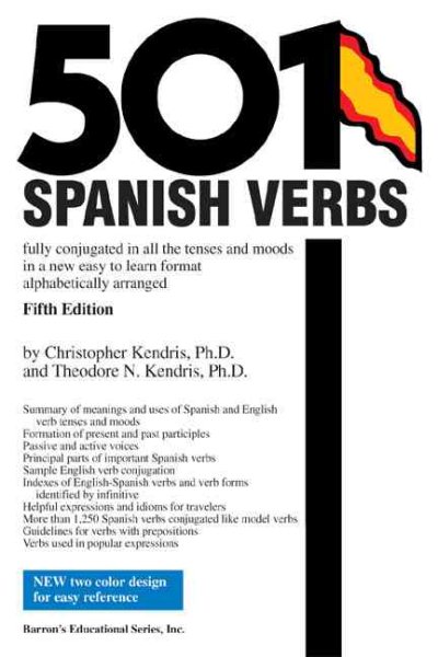 501 Spanish Verbs cover