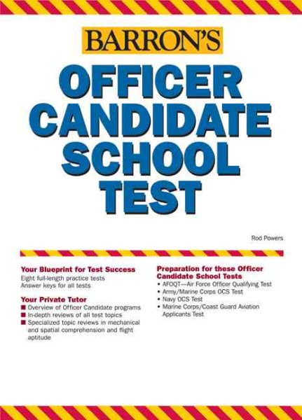 Barron's Officer Candidate School Test