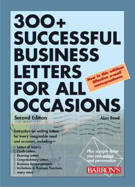 300+ Successful Business Letters for All Occasions (2nd Edition) cover