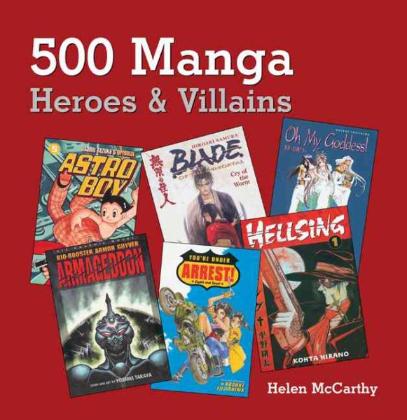 500 Manga Heroes and Villains cover