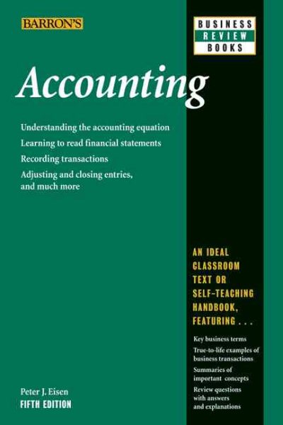 Accounting (Barron's Business Review Series) cover