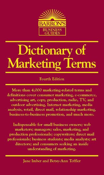 Dictionary of Marketing Terms cover