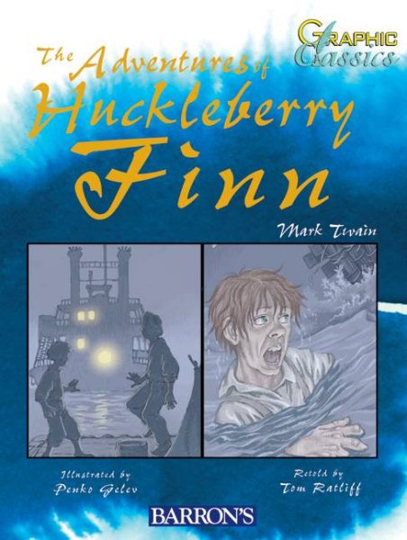 Graphic Classics the Adventures of Huckleberry Finn cover