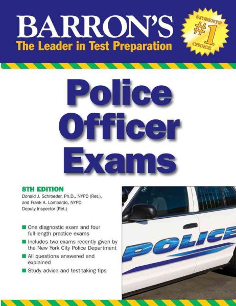 Barron's Police Officer Exam (BARRON'S POLICE OFFICER EXAMINATION) cover