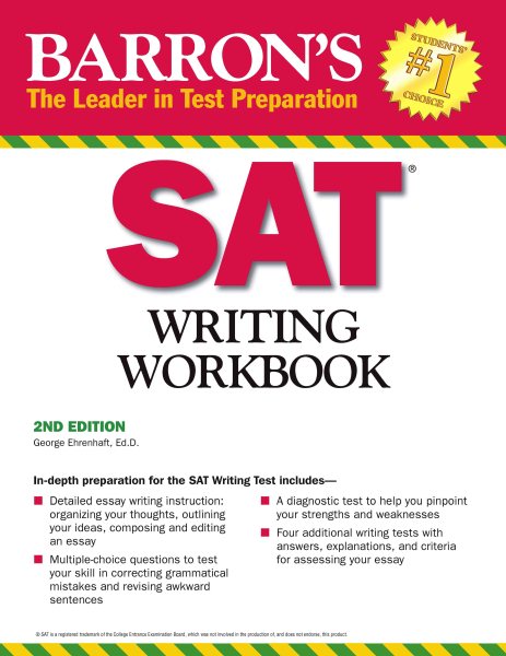 Barron's SAT Writing Workbook (Barron's: The Leader in Test Preparation) cover