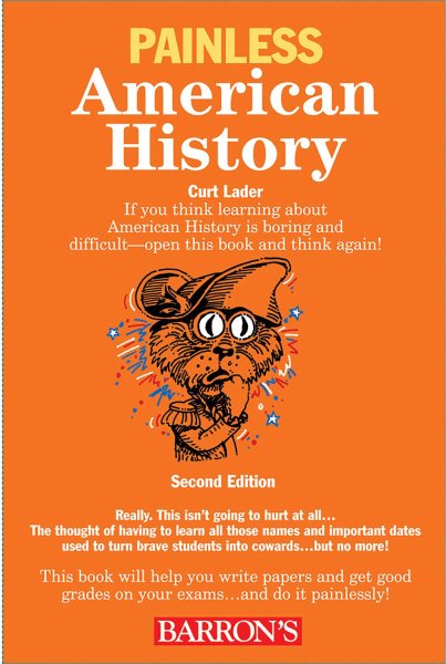 Painless American History (Barron's Painless) cover
