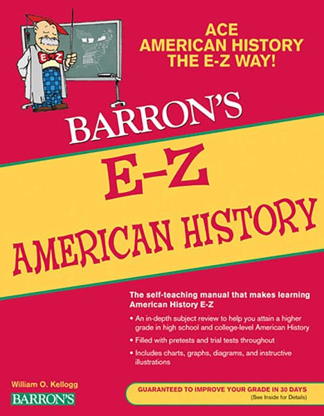 E-Z American History (Barron's E-Z Series) cover