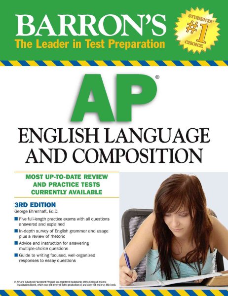 Barron's AP English Language and Composition cover