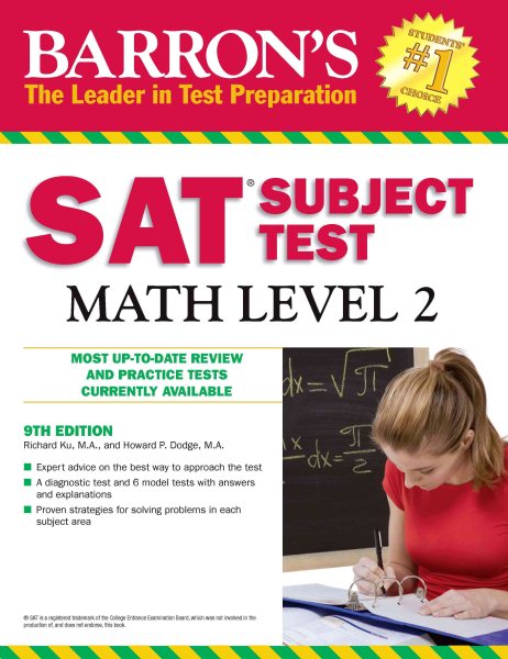 Barron's Sat Subject Test Math Level 2 cover
