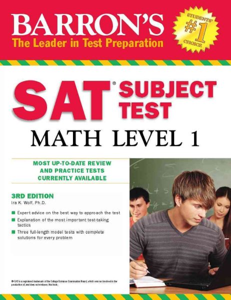 Barron's SAT Subject Test Math Level 1 cover