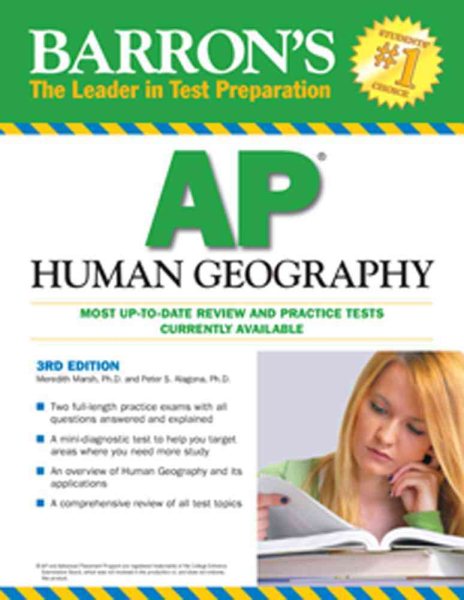 Barron's AP Human Geography cover
