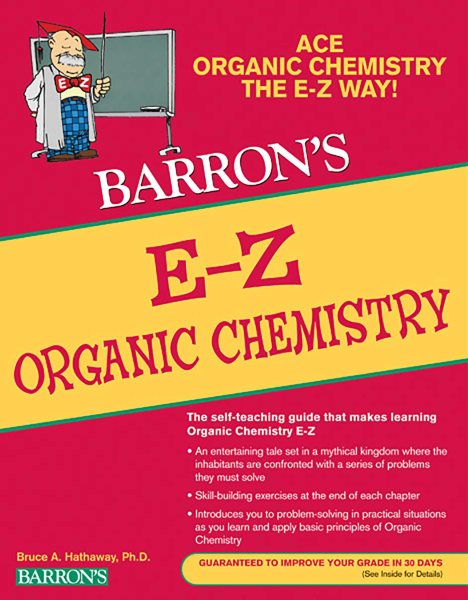 E-Z Organic Chemistry (Barron's E-Z Series) cover