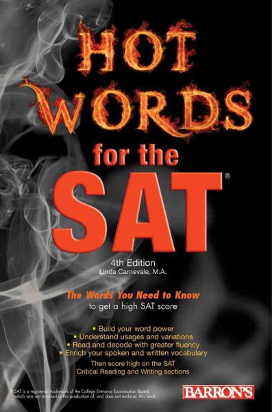 Hot Words for the SAT (Barron's Educational Series) cover