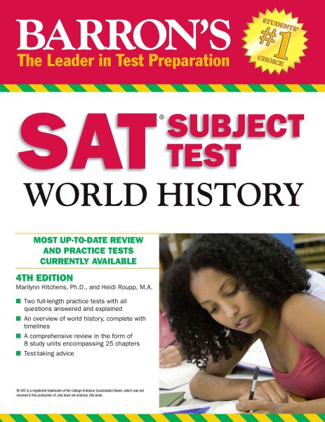 Barron's SAT Subject Test World History cover