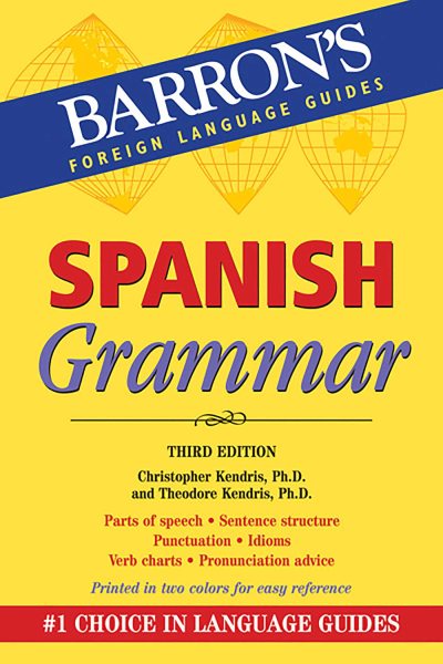 Spanish Grammar (Barron's Grammar Series) cover