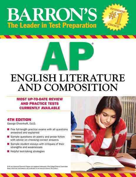 Barron's AP English Literature and Composition, 4th Edition cover