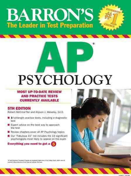 Barron's AP Psychology (Barron's Study Guides) cover