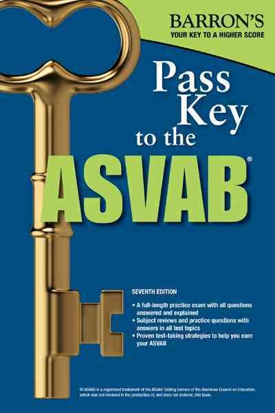 Pass Key to the ASVAB (Pass Key to the Asvab (Barron's)) cover