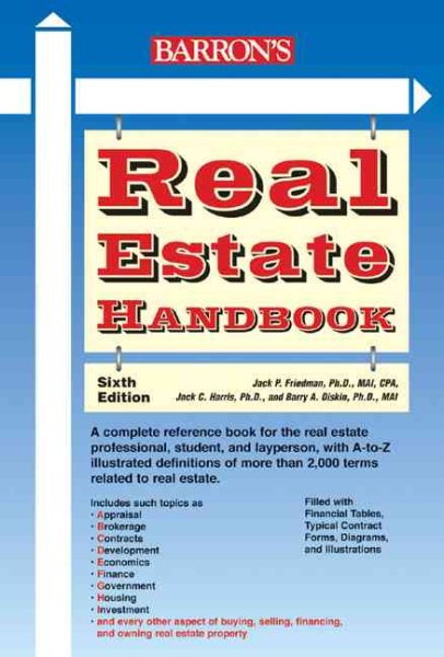 Real Estate Handbook (BARRON'S REAL ESTATE HANDBOOK) cover
