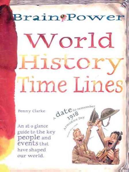 Brain Power: World History Time Lines cover