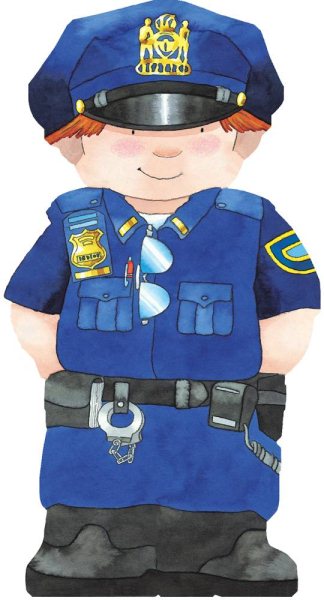 Police Officer (Mini People Shape Books) cover