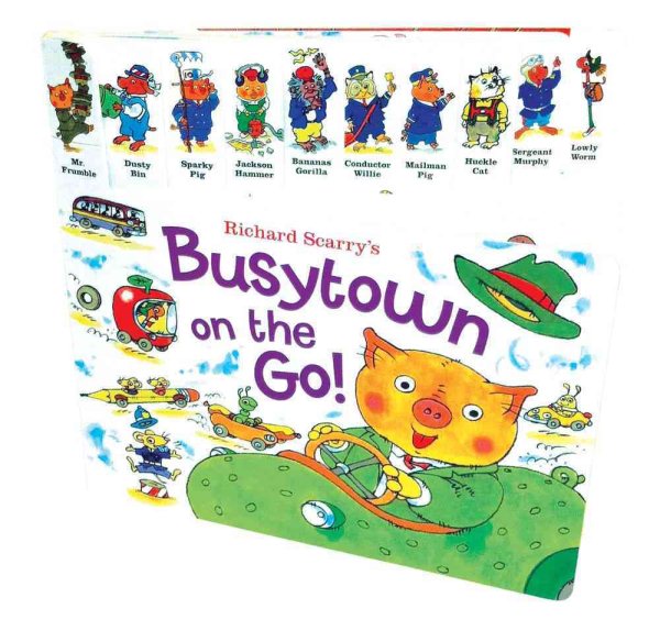 Richard Scarry's Busytown on the Go! cover