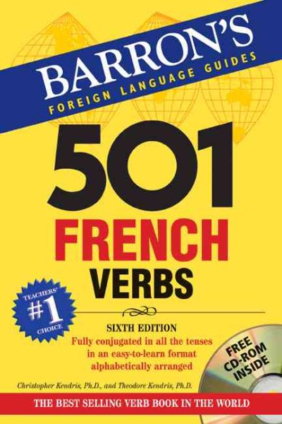 501 French Verbs: with CD-ROM (501 Verbs Series) cover