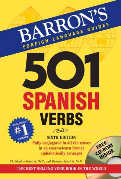 Barron's 501 Spanish Verbs cover