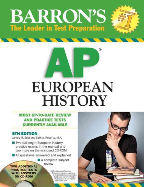 Barron's AP European History (Barron's: The Leader in Test Preparation) cover