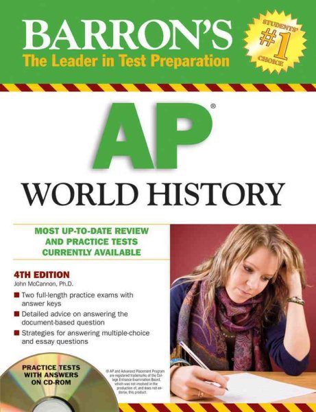 Barron's AP World History (Barron's: The Leader in Test Preparation) cover