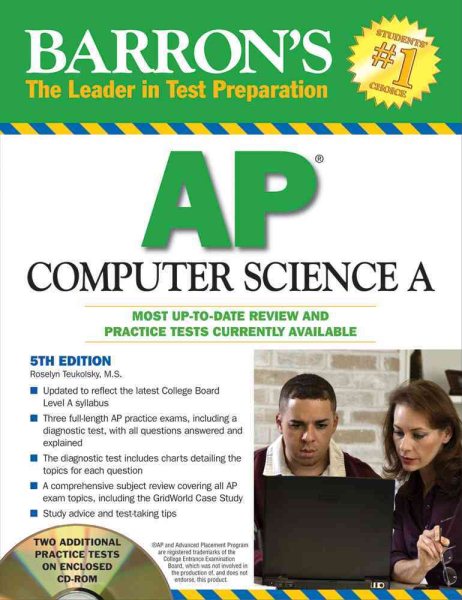 Barron's AP Computer Science A (Barron's: The Leader in Test Preparation)