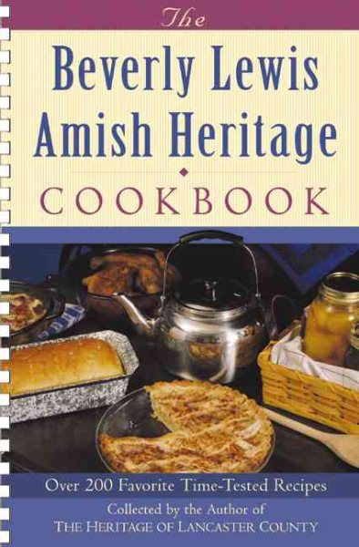 The Beverly Lewis Amish Heritage Cookbook cover