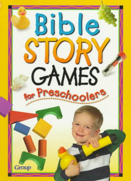 Bible Story Games for Preschoolers cover