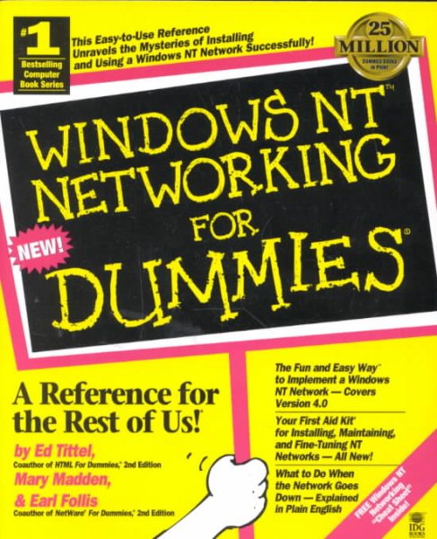 Windows NT Networking for Dummies cover