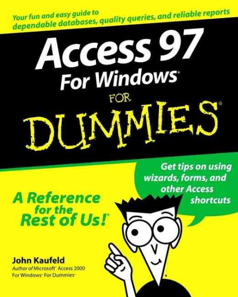Access 97 for Windows For Dummies cover