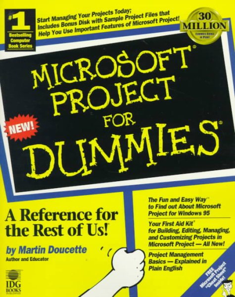 Microsoft Project for Dummies cover
