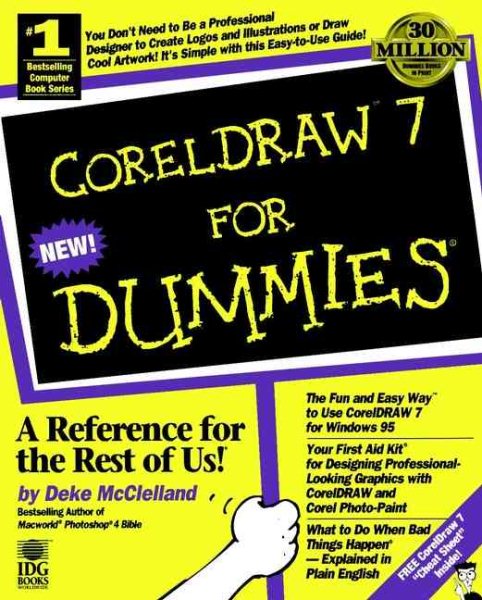 CorelDraw 7 For Dummies (For Dummies Series) cover