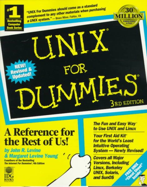 Unix for Dummies cover