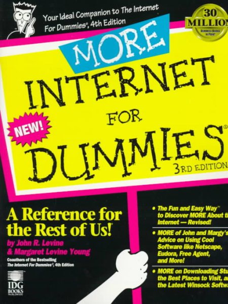 More Internet for Dummies, Third Edition cover