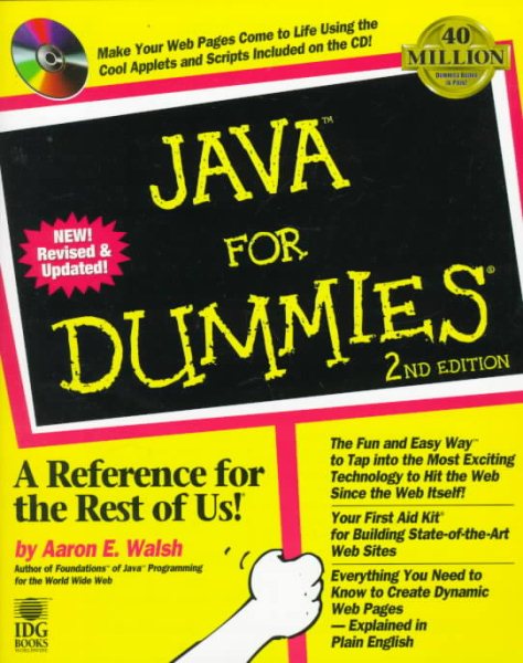 Java for Dummies (For Dummies Series) cover