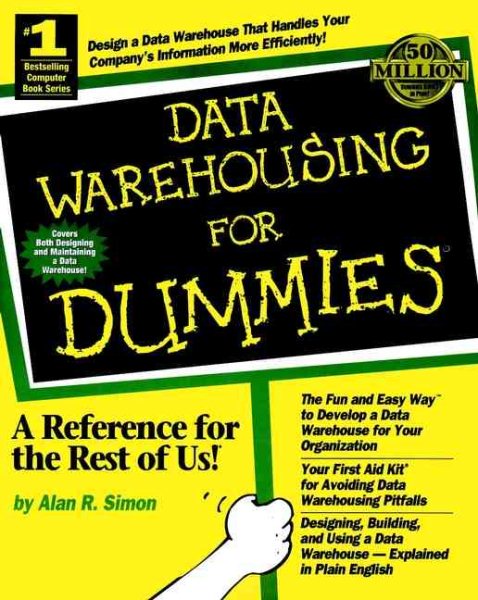 Data Warehousing For Dummies cover