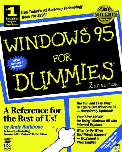 Windows 95 for Dummies cover