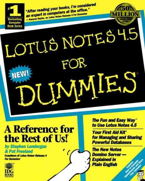 Lotus Notes? 4.5 For Dummies? cover