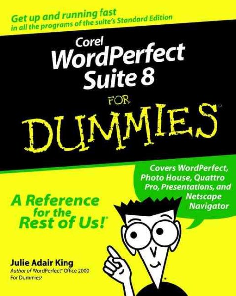 Corel WordPerfect Suite 8 For Dummies cover
