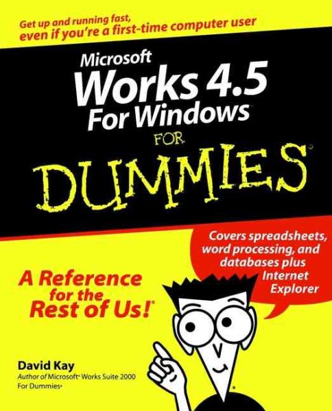Microsoft? Works 4.5 for Windows? For Dummies?