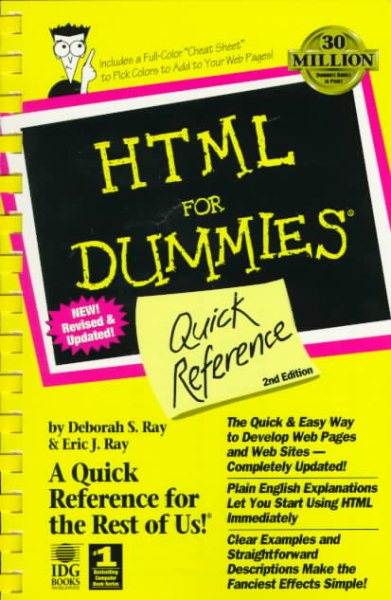 HTML For Dummies? Quick Reference