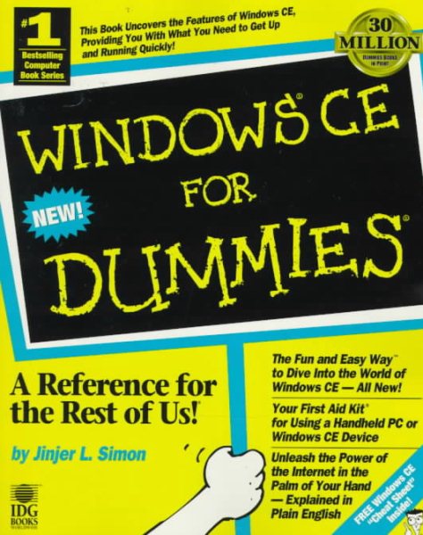 Windows Ce for Dummies cover