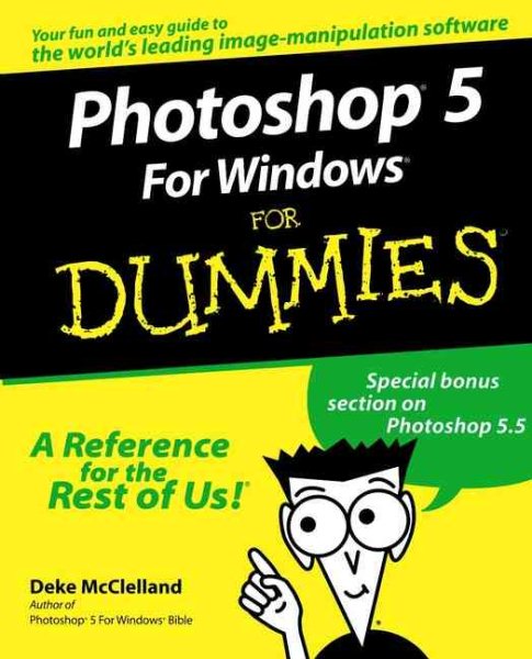 Photoshop 5 For Windows For Dummies cover