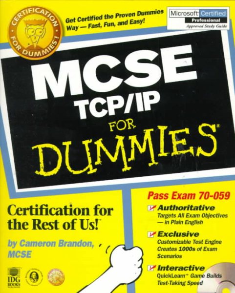 McSe Tcp/Ip for Dummies