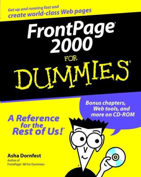 FrontPage 2000 For Dummies cover